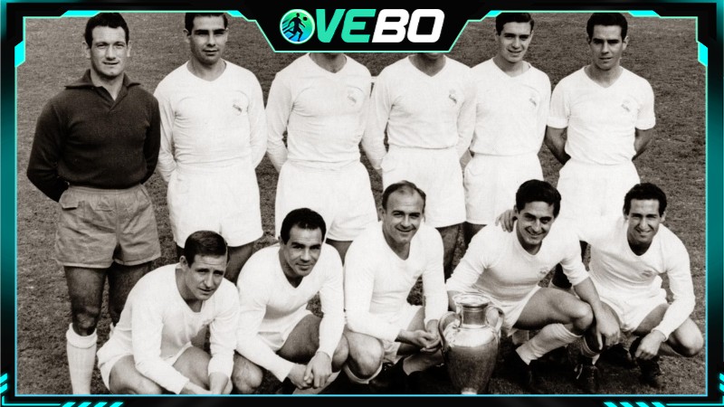 Real Madrid gặp AC Milan và giành chiến thắng 3-2 năm 1958