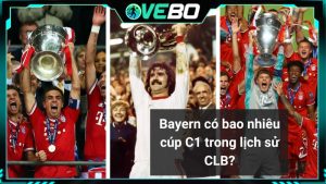 Bayern có bao nhiêu cúp C1 trong lịch sử CLB?