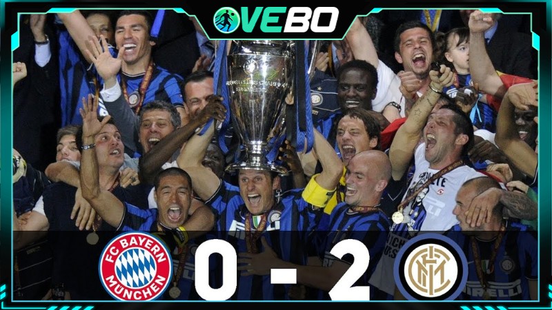Lần gần nhất Inter Milan vô địch Champions League